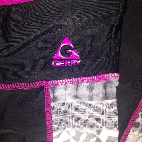 NWOT☆GERRY☆Ladies Moisture Wicking Athletic Slimming Compression Capri~Large~ - Picture 6 of 16